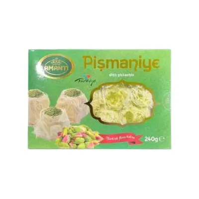 Пишання (халва) з фісташкою AMANTI 240 г Туреччина