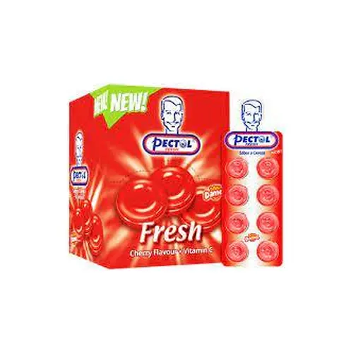 Льодяники Вишня+вітамін З Pectol Cherry Flavour + Vitamin C Damel 20г Іспанія