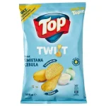 Чіпси хвилясті зі смаком чілі та лайму TOP karbowane Smak Chili Limonka 170г Польща