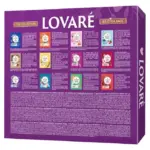 Чай Lovare Асорті “Квіти та чай” Flowers&Tea 12 видів по 5 пакетів (60 шт.)