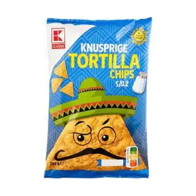 Чіпси кукурудзяні з сіллю Knusprige Tortilla Chips Salz 150г Німеччина