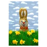 Шоколадний заєць Chocolate Easter Bunny 150г Нідерланди