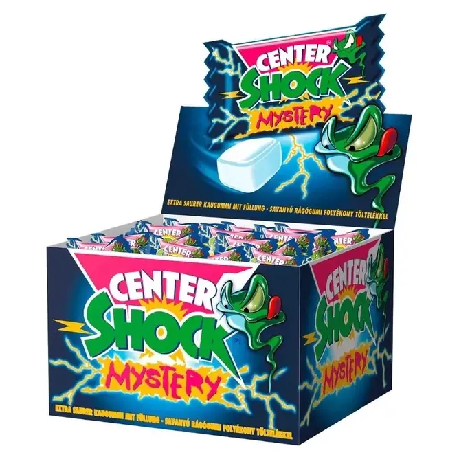 Жувальна гумка Center Shock Mystery (кислий сюрприз) 4г Італія