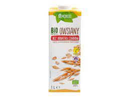 Напій рослинний Вівсяний Без додавання САХАРУ, БЕЗ ЛАКТОЗИ Vemondo Bio Organic Owsiany 1л Німеччина