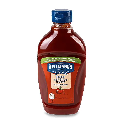 Кетчуп пікантний гострий Hellmann’s HOT Ketchup pikantny 470г Нідерланди