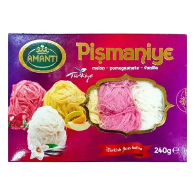 Пішмання (халва) асорті AMANTI 240 г Туреччина