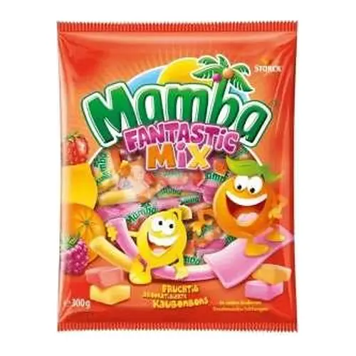 Жувальні цукерки Fantastic Mix Mamba, 140 г Німеччина