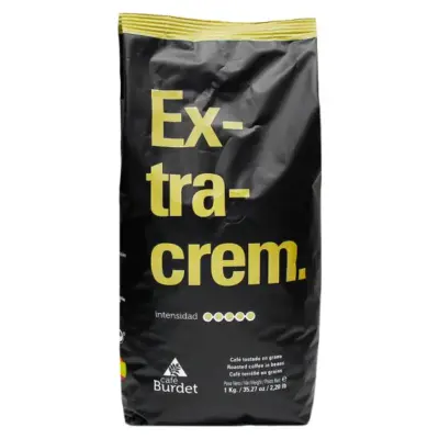 Кава в зернах Burdet Extra-Crem 1кг Іспанія