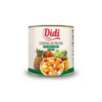 Фруктовий коктель у легкому сиропі БЕЗ ГЛЮТЕНУ DiDi Cocktail de Frutas 840г Іспанія