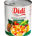 Фруктовий коктель у легкому сиропі БЕЗ ГЛЮТЕНУ DiDi Cocktail de Frutas 840г Іспанія