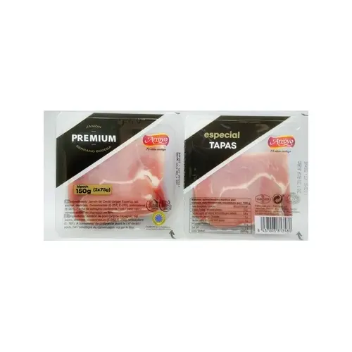 Хамон-нарізка БЕЗ ГЛЮТЕНА БЕЗ ЛАКТОЗИ Jomones Arroyo Especial Tapas, Premium (2х75г)150г Іспанія