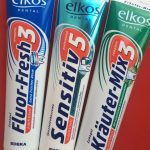 Зубна паста Elkos Fluor-Fresh-3 (з вмістом фтору) Німеччина 125г