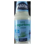 Соус йогуртовий з зеленню Madero Sos Jogurtowy z Ziolami 260г Польща