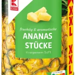 Ананас шматочками у сиропі Kaufland Ananas Stucke 567г Чехія