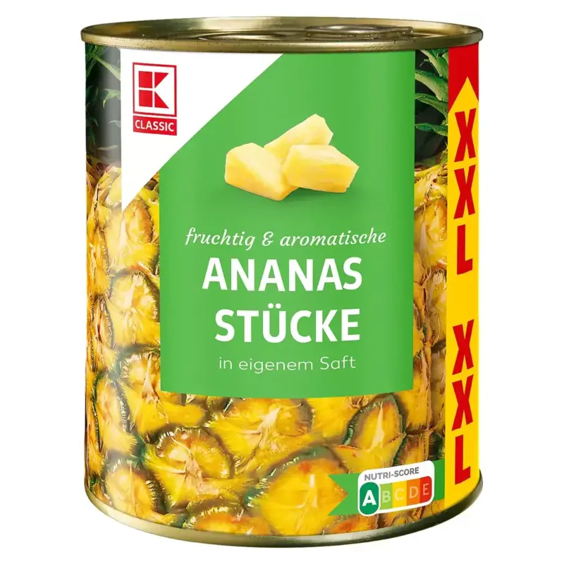 Ананас шматочками у сиропі Kaufland Ananas Stucke 567г Чехія