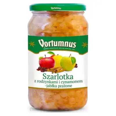 Яблука печені з родзинками та корицею Vortumnus Szarlotka jablka prazone 780 г Польща