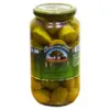 Оливки-гігант зелені із кісточкою Bravo Aceitunas Gordales con hueso 1000г Іспанія