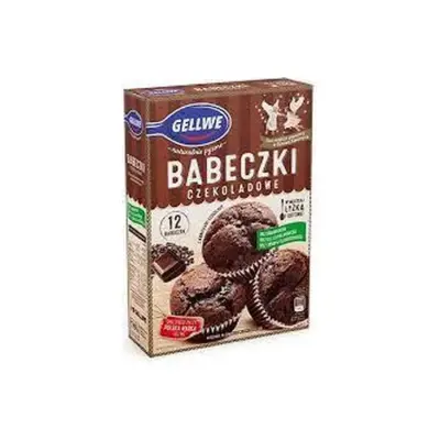 Суміш для шоколадних кексів Gellwe Babeczki czekoladowe 300г Польща