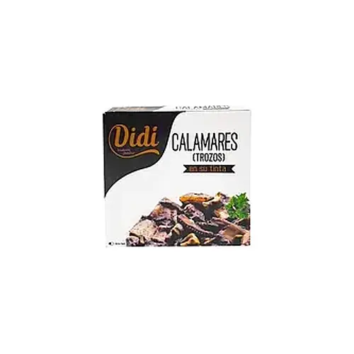 Кальмар шматочками у чорнильному соусі Didi Calamares Trozos en su tinta 266 г Іспанія