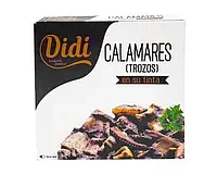 Кальмар шматочками у чорнильному соусі Didi Calamares Trozos en su tinta 266 г Іспанія