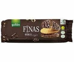 Печенье oвсяное с черным шоколадом БЕЗ САХАРА Gullon Zero Finas 150г Испания