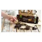 Печенье oвсяное с черным шоколадом БЕЗ САХАРА Gullon Zero Finas 150г Испания