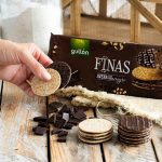 Печиво з чорним шоколадом БЕЗ САХАРА Gullon Zero Finas 150 г Іспанія