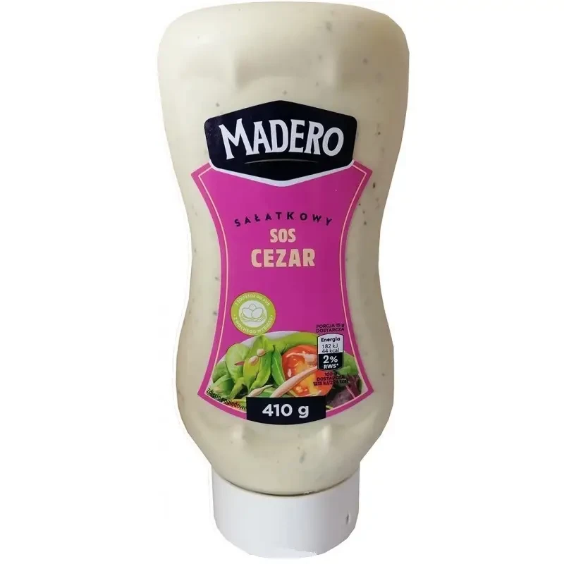Соус салатний Цезар Madero Sos Salatkowy Cezar 410 г Польща