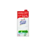 Молоко 3.2% жир.Mlekpol Mleko 1 л Польща