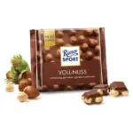 Шоколад молочний Ritter Sport VOLL-NUSS (цільний лісовий горіх) Німеччина 100 г