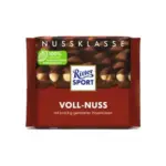 Шоколад молочний Ritter Sport VOLL-NUSS (цільний лісовий горіх) Німеччина 100 г
