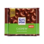 Шоколад молочний із горіхом Кеш’ю Ritter Sport CASHEW Німеччина 100 г