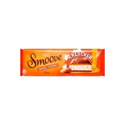Молочний шоколад зі шматочками мигдалю та карамельною нугою Choceur Smoove Mandel Caramel 300г Німеччина