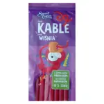 Желейні цукерки стики вишневі Sweet Corner Zelki Kable Smak Wishnia 150 г Польща