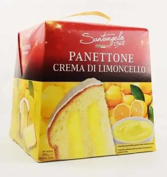 Панетоне Santagelo PANETTONE alla crema di limone 908 г Італія