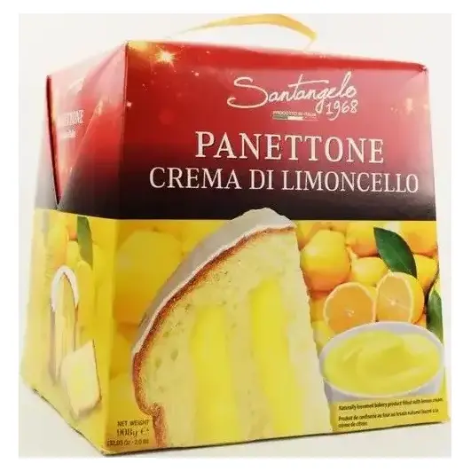 Панеттоне Santagelo PANETTONE alla crema di rosa 908г Італія