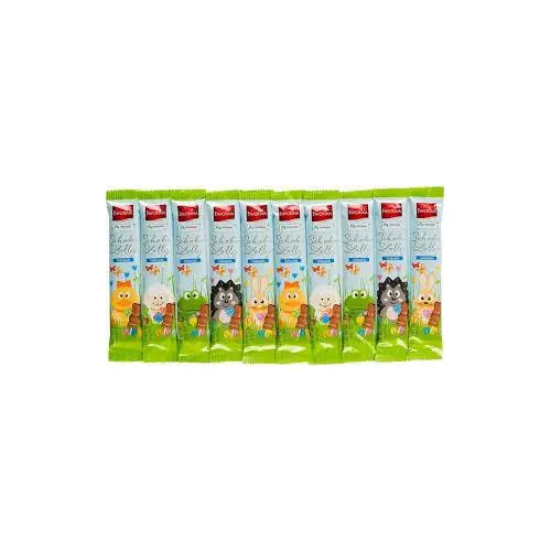 Шоколадний Зайчик на паличці Schoko Lolli Favorina Німеччина (10 х 15 г) 150г