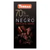 Шоколад чорний 70% какао БЕЗ ГЛЮТЕНА Torras Negro Іспанія 80г