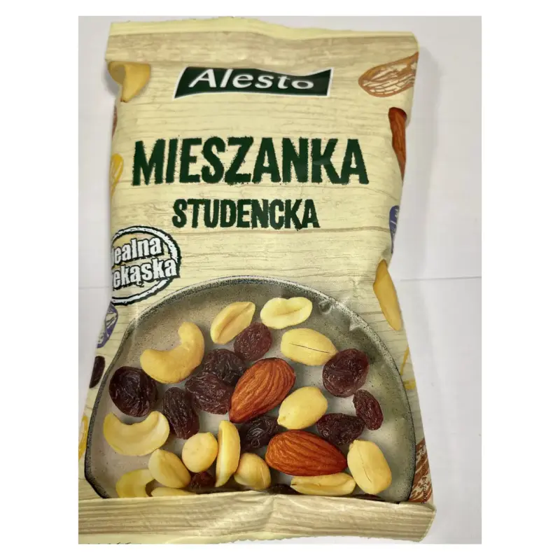 Суміш горіхів та сухофруктів Alesto Mieszanka Studencka 200г Польща