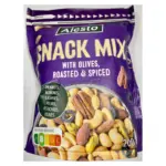 Горіховий мікс з оливками та спеціями Alesto Snack Mix With Olives, roasted&spiced 200г Польща