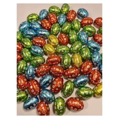 Шоколадні цукерки Асорті Великодні Яєчня Ovetti assortiti Dolciando 1 кг Італія