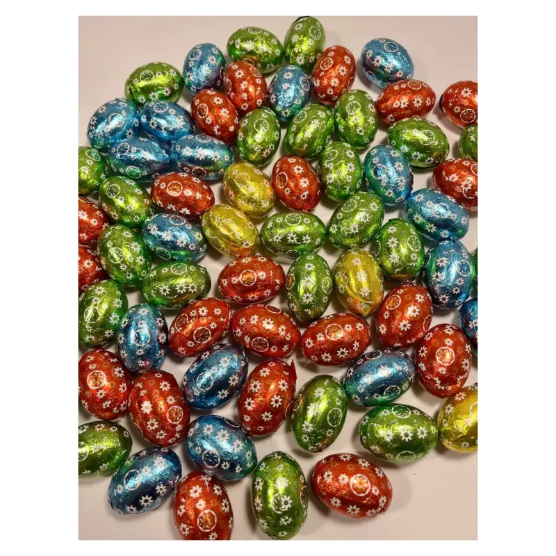 Шоколадні цукерки Асорті Великодні Яєчня Ovetti assortiti Dolciando 1 кг Італія