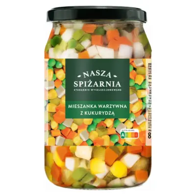 Овочевий мікс із кукурудзою Nasza Spizarnia 860г Польща