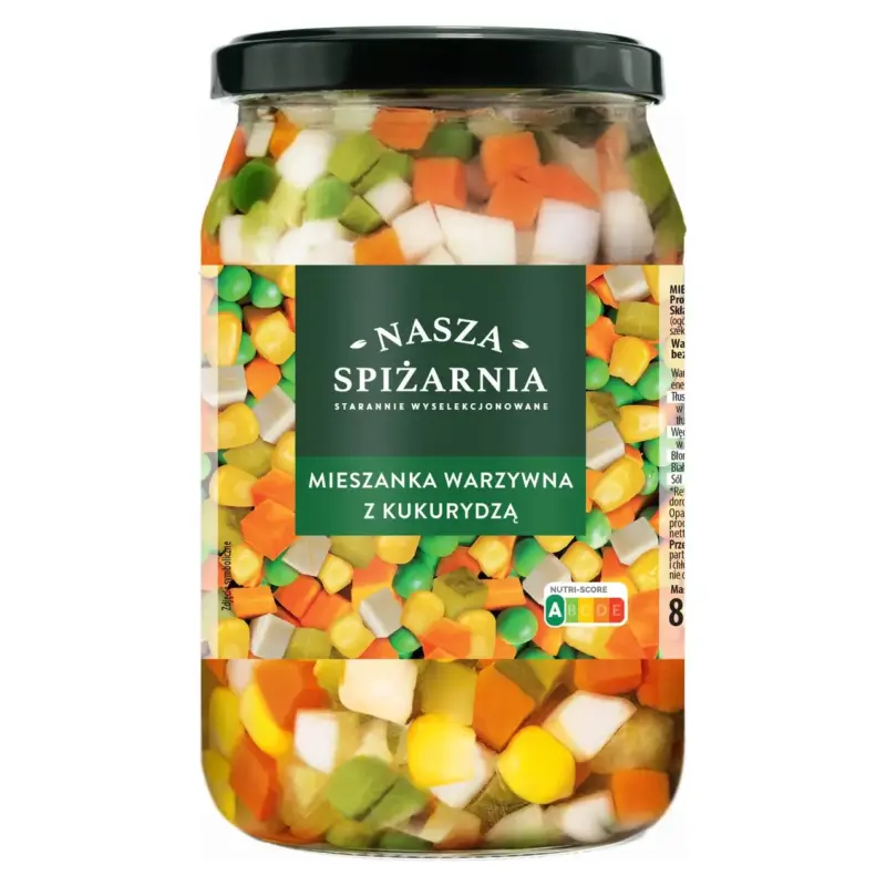 Овочевий мікс із кукурудзою Nasza Spizarnia 860г Польща