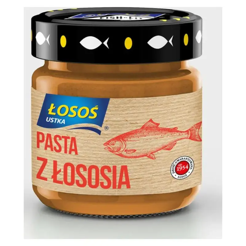 Паштет із тунця Losos Ustka Pasta z lososia 170г Польща