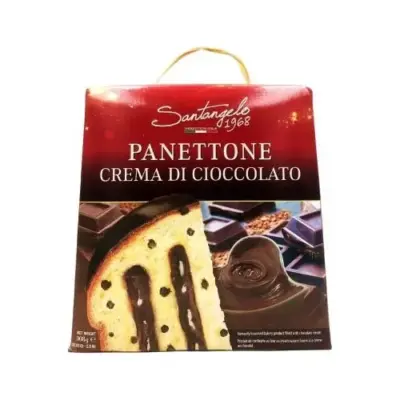 Панеттоне Santagelo PANETTONE alla creme di Cioccolato 908г Італія