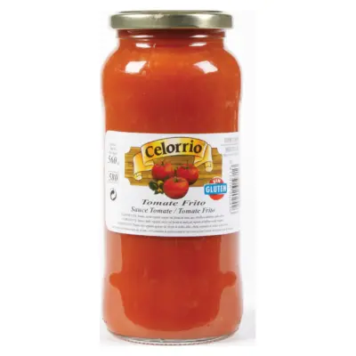 Томатне пюре із смажених помідор БЕЗ ГЛЮТЕНУ Celorrio Tomate Frito 550г Іспанія