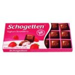 Шоколад "Schogetten Yoghurt-Strawberry" (Шогетний полуниця з йогуртом) Німеччина, 100 г