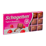 Шоколад "Schogetten Yoghurt-Strawberry" (Шогетний полуниця з йогуртом) Німеччина, 100 г