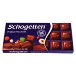 Шоколад "Schogetten Praline Noisettes" (Шогетний з горіховим праліне), Німеччина, 100 г